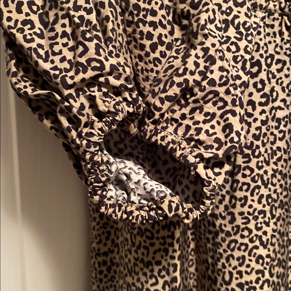 A New Day Leopard Print High Low Dress…size L - Picture 3 of 7